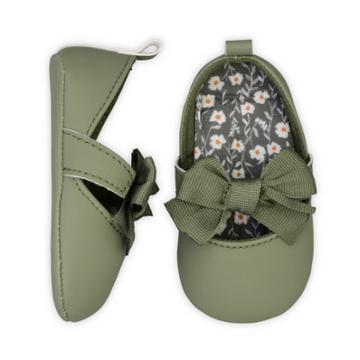 Carter's Just One You Baby Girls' Mary Jane Sneakers - Olive Green