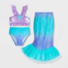 Girls' Disney Midkini Sets - Blue 5-6 - Disney