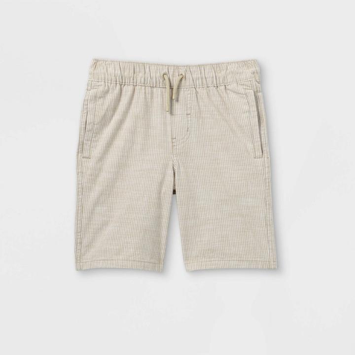 Boys' Quick Dry Pull-on Shorts - Cat & Jack Beige