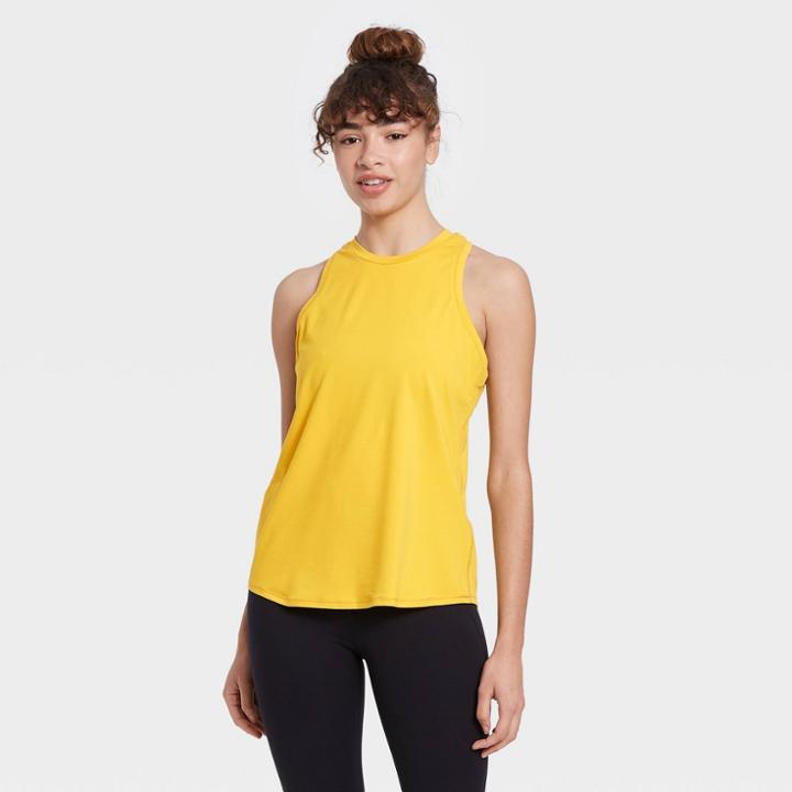 Women's Essential Racerback Tank Top - All In Motion Antique Gold