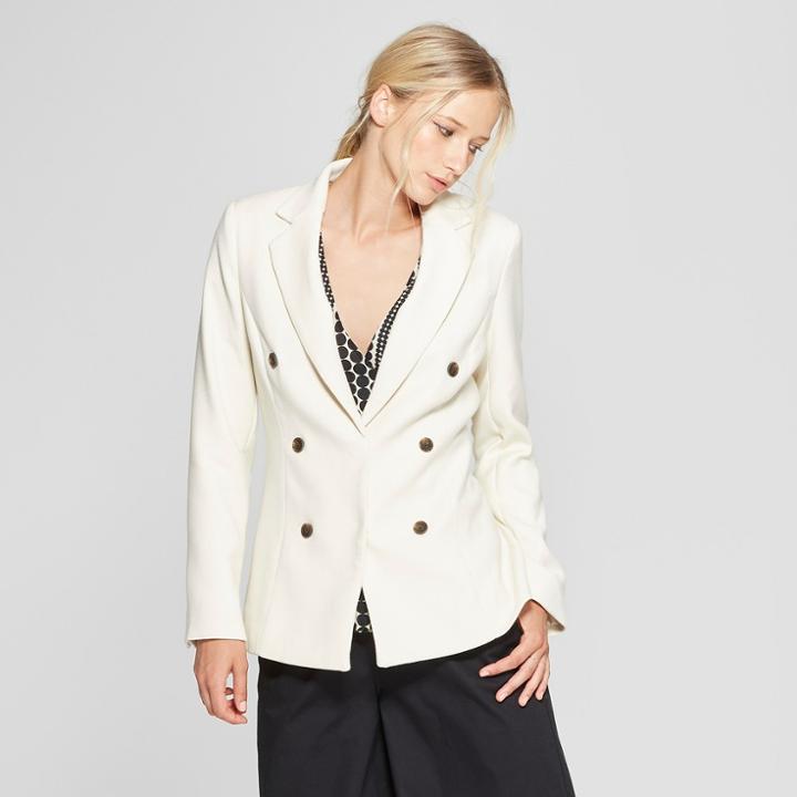 Women's Classic Blazer - Who What Wear Cream (ivory)