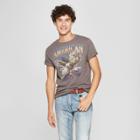 Junk Food Men's American Vibes Short Sleeve Graphic T-shirt - Ash Wood