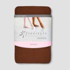 Freestyle By Danskin Girls' Tights - Brown M, Girl's,