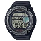 Men's Casio Ae3000w-1av Digital Watch - Black/silver,