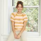 Women's Short Sleeve Crewneck Pullover Sweater - Universal Thread Light Yellow