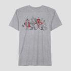 Men's Marvel Short Sleeve Graphic T-shirt - Light Grey