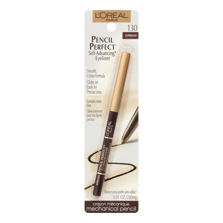 L'oreal Paris Pencil Perfect Self-advancing Eyeliner Espresso - 0.1oz, Espresso