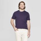 Men's Tall Pinstripe Regular Fit Short Sleeve Novelty T-shirt - Goodfellow & Co