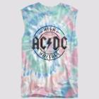 Men's Ac/dc Tie-dye Tank Top -