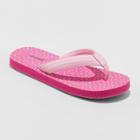Girls' Aracely Flip Flop Sandals - Cat & Jack Pink