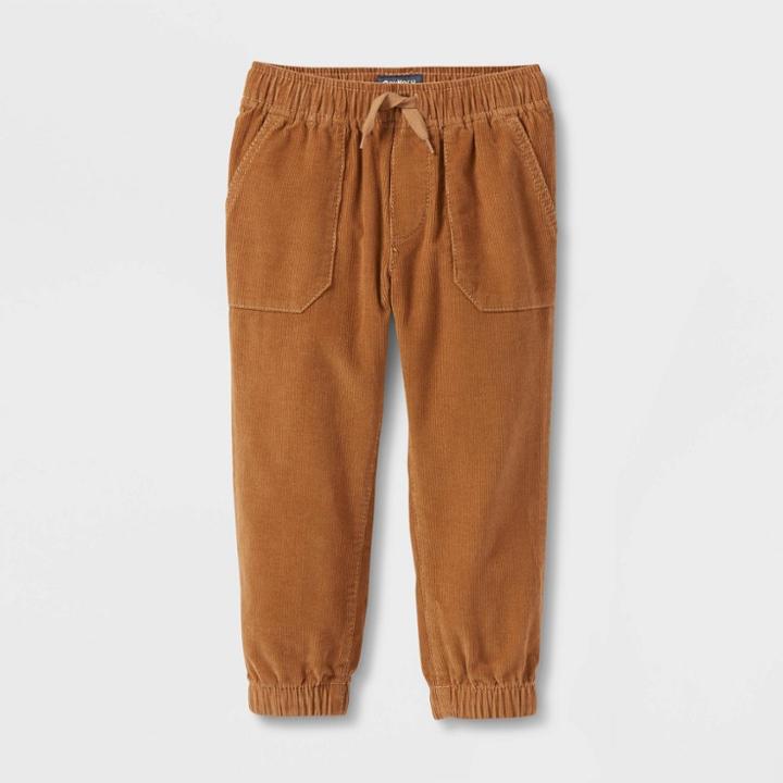 Oshkosh B'gosh Toddler Boys' Corduroy Jogger Pants - Brown