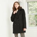 Women's Pea Coat - A New Day Black