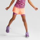 Girls' 2-in-1 Shorts - C9 Champion Coral (pink)