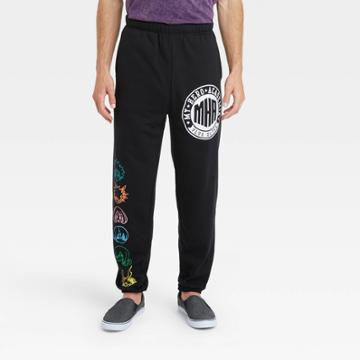 Men's My Hero Academia Taper Jogger Pants - Black