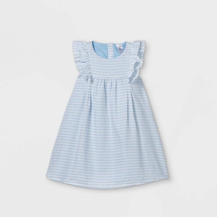 Toddler Girls' Striped Tank Dress - Just One You Made By Carter's Blue