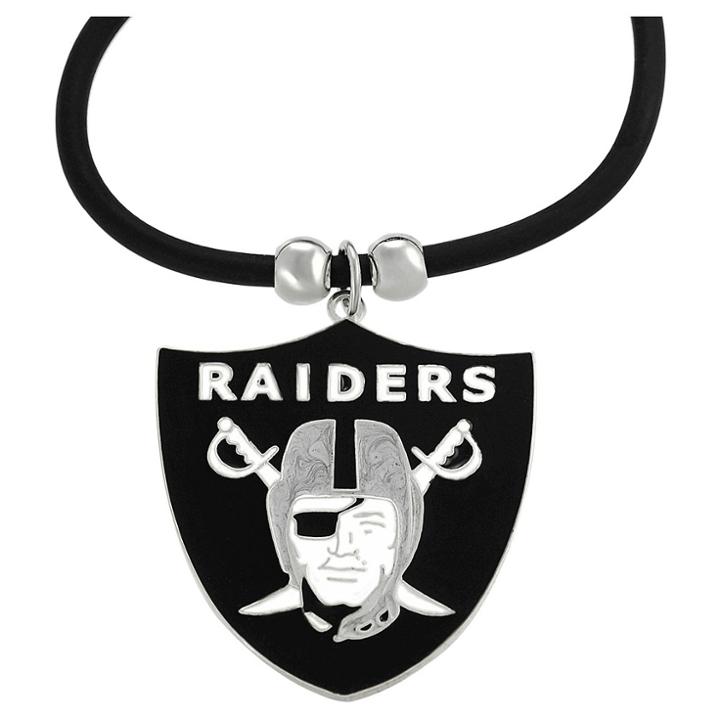 Women's Journee Collection National Football League Team Cord Necklace In Silvertone -