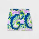 Toddler Boys' Tie-dye Swim Trunks - Cat & Jack Lilac Purple