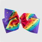 Girls' Jojo Siwa Signature Rainbow Star Bow Hair Clip