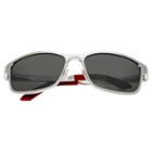 Breed Men's Hydra Polorized Sunglasses With Aluminum Frame And Arms - Silver/silver,