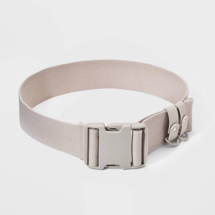 Women's Wide Seat Buckle Belt - Wild Fable Tan S, Women's, Size:
