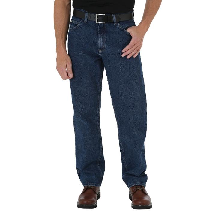Wrangler Men's 5-star Relaxed Fit Jeans - Dark Wash