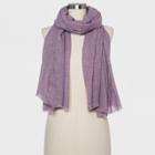 Women's Solid Oblong Scarf - Universal Thread