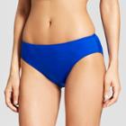 Clean Water Cleanwater Women's Hipster Bikini Bottom - Blue