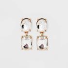 Sugarfix By Baublebar Mixed Stone Drop Earrings - Gold