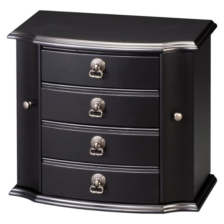 Homepointe Wooden Jewelry Box - Black, Women's