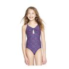 Girls' America Whales One Piece Swimsuit - Red/blue Xl - Vineyard Vines For Target