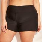 Kona Sol Women's Plus Size Swim Boyshort - Kona