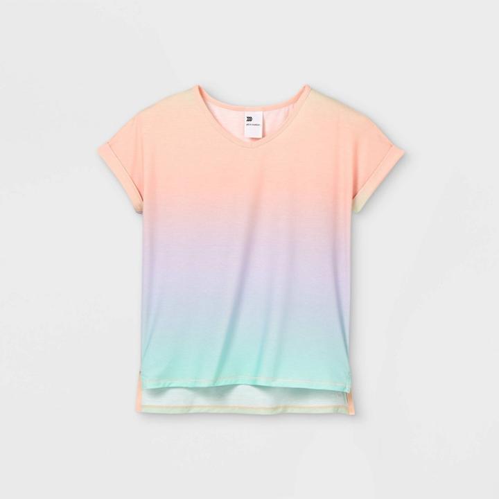Girls' V-neck T-shirt - All In Motion Lavender