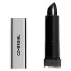 Covergirl Exhibitionist Lipstick Metallic 555 Don't Tell - 0.12oz, Black