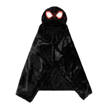 Spider-man Miles Morales Hooded Blanket, One Color
