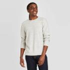 Men's Micro Striped Regular Fit Crew Neck Sweater - Goodfellow & Co