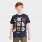 Boys' Piggy Short Sleeve Graphic T-shirt - Navy Blue
