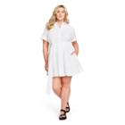 Women's Plus Size Eyelet Shirtdress - Lisa Marie Fernandez For Target White