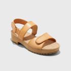 Girls' Addison Wedge Sandals - Cat & Jack Cognac