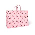 Spritz Large Gift Bag With Foiled Cherries Red -