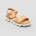 Girls' Isla Ankle Strap Sandals - Cat & Jack Tan
