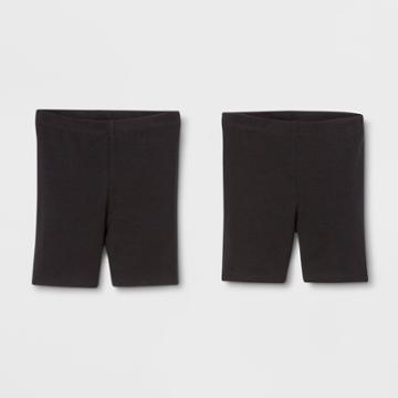 Toddler Girls' Trouser Shorts - Cat & Jack Black