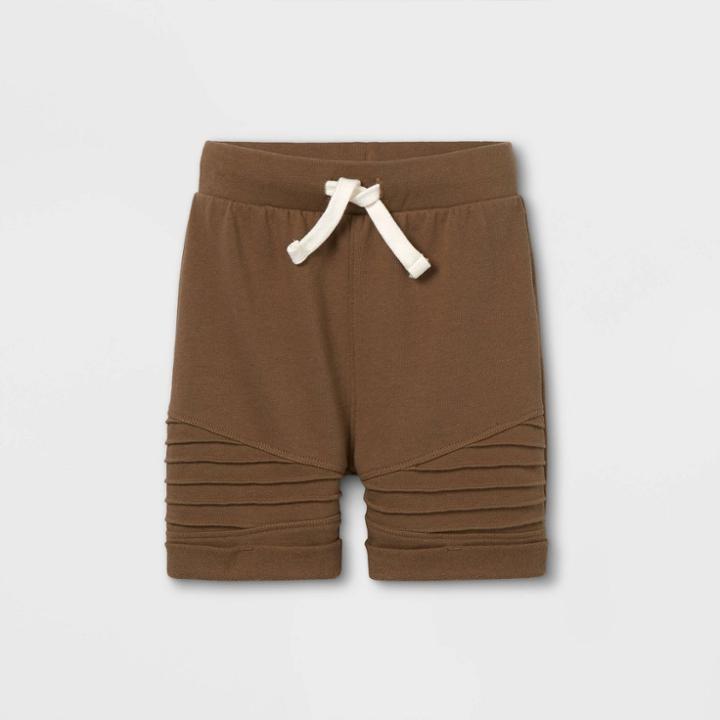 Toddler Boys' Moto Pull-on Shorts - Art Class Olive Green