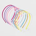 Girls' 10pc Skinny Headbands With Glitter Finish - Cat & Jack,