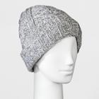 Women's Cable Fleece Lining Knit Beanie - Universal Thread Gray