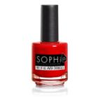 Target Sophi By Piggy Paint Non-toxic Nail Polish 2.2 Oz - Red Bottom