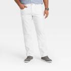 Men's Tall Slim Fit Lightweight Jeans - Goodfellow & Co White