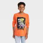 Boys' Halloween Long Sleeve Graphic T-shirt - Cat & Jack Orange