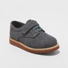 Toddler Boys' Pacey Canvas Dress Sneakers - Cat & Jack Gray