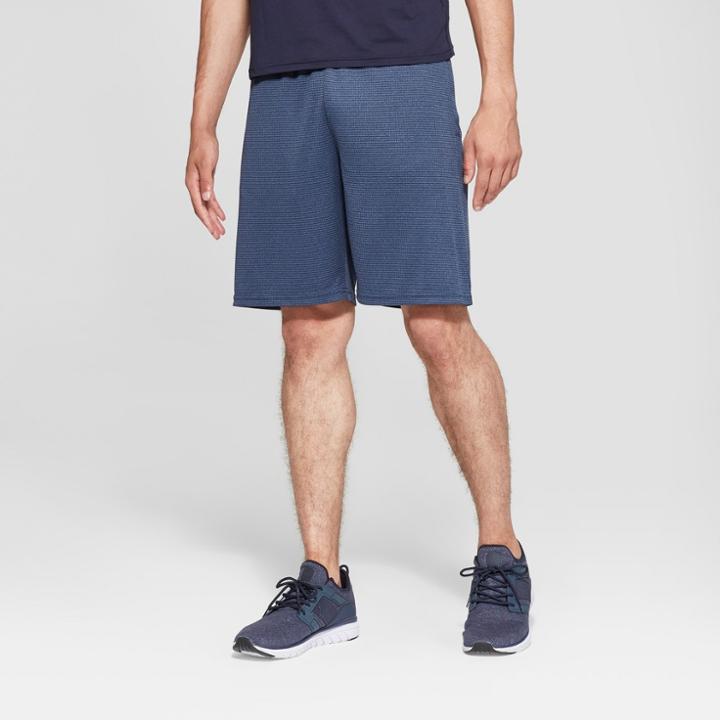 Men's Textured Circuit Shorts - C9 Champion Elevation Blue Heather