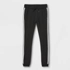 Plusboys' Colorblock Knit Jogger Pants - Art Class Black